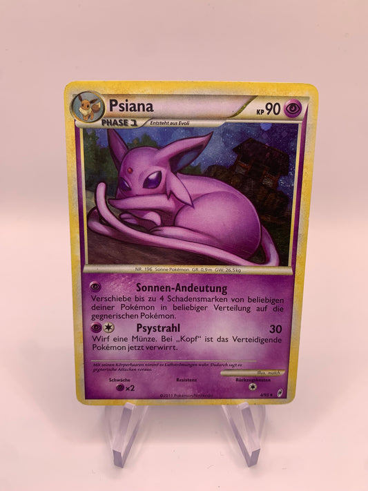 Pokemon Karte Holo Psiana 4/95 Deutsch