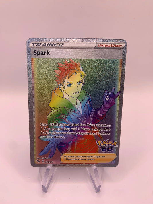 Pokemon Karte Rainbow Trainer Spark 85/78 Deutsch