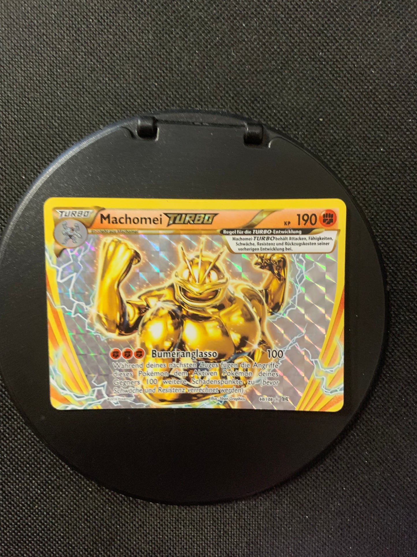 Pokémon cards Turbo Machomei 60/108 German