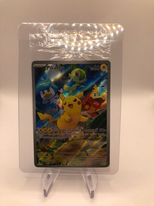 Pokemon Karte Art Rare Promo Pikachu 27 Deutsch