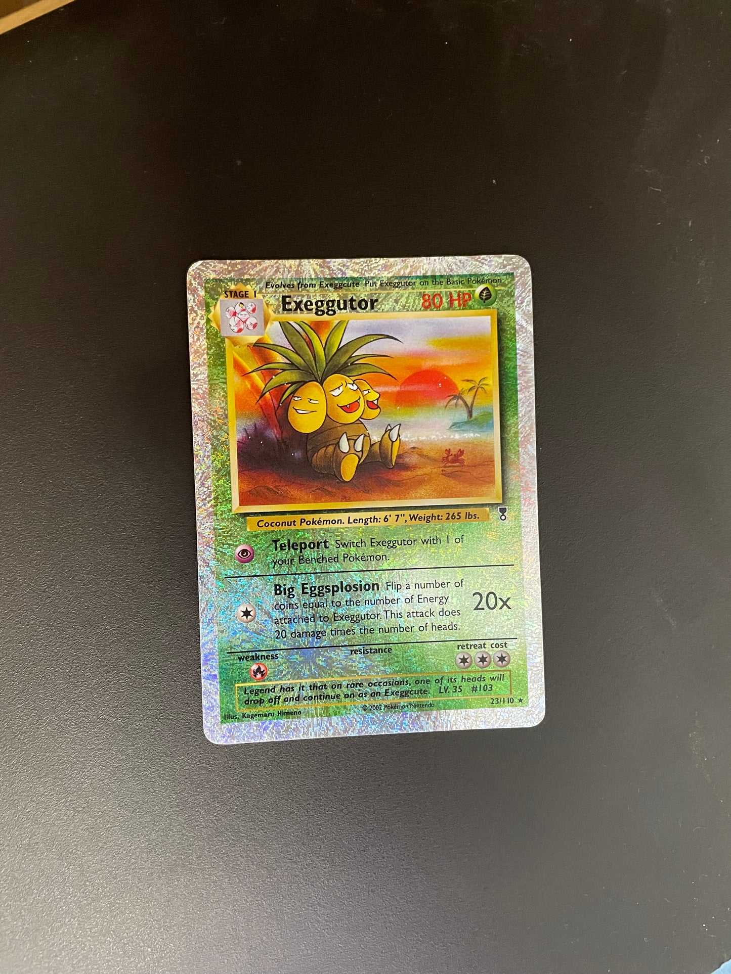 Pokemon Karte Legendary Collection Kokowei 23/110 Englisch