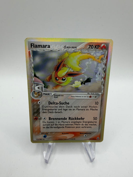 Pokemon Karte Delta Species Flamara 5/113 Deutsch