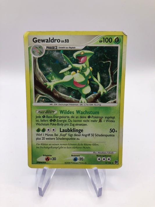 Pokemon Karte holo Gewaldro 8/106 Deutsch