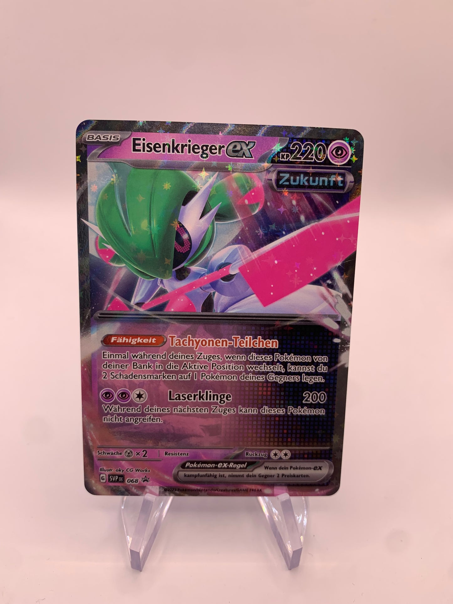 Pokemon Karte Ex Promo Eisenkrieger 68 Deutsch