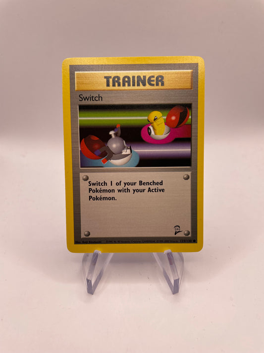 Pokemon Karte Base Set 2 Trainer Switch 123/130 Englisch