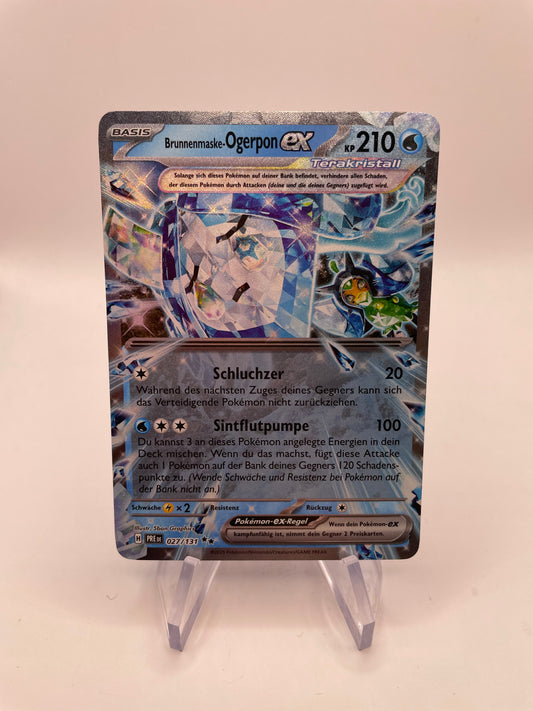 Pokemon Karte Ex Ogerpon 27/131 Deutsch