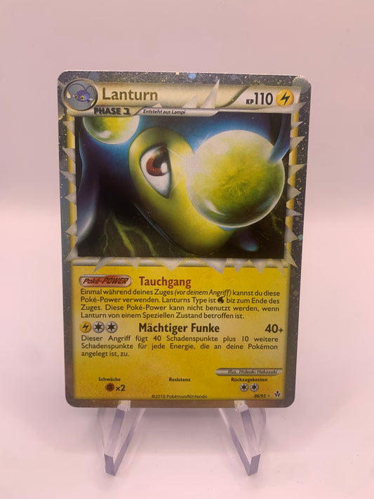 Pokemon Karte Prime Lanturn 86/95 Deutsch