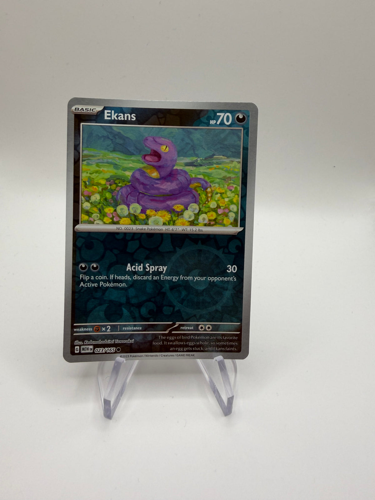 Pokemon Karte Reverse 151 Rettan 23/165 Englisch