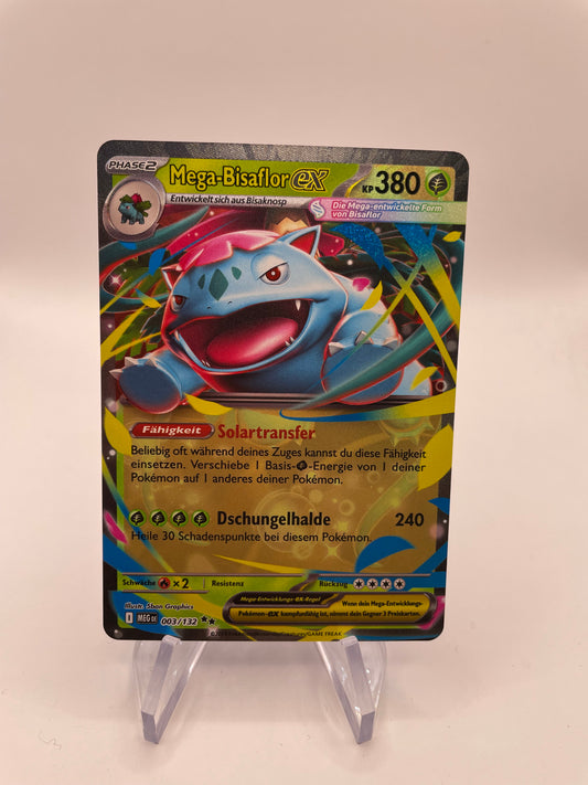 Pokemon Karte Mega-Bisaflor ex 3/132 Deutsch