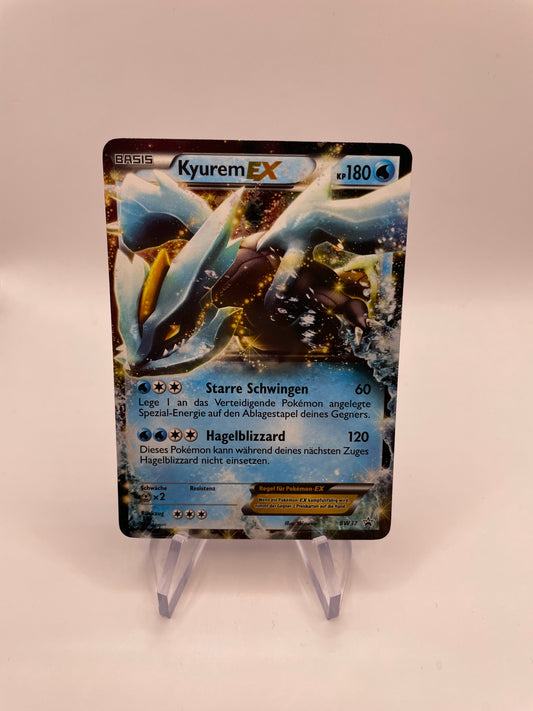 Pokemon Karte EX Promo Kyurem BW37 Deutsch