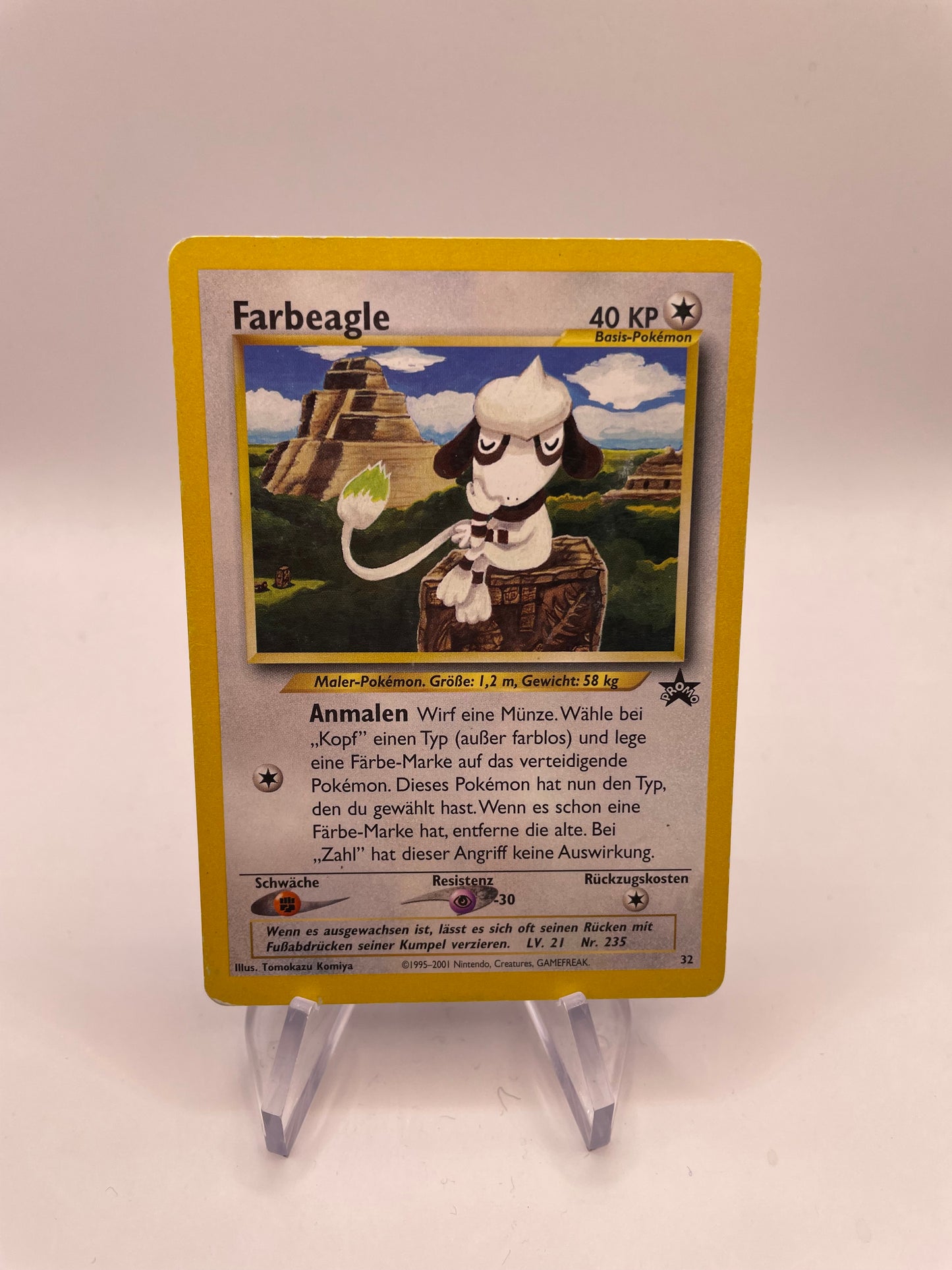 Pokemon Karte Promo Farbeagle 32 Deutsch