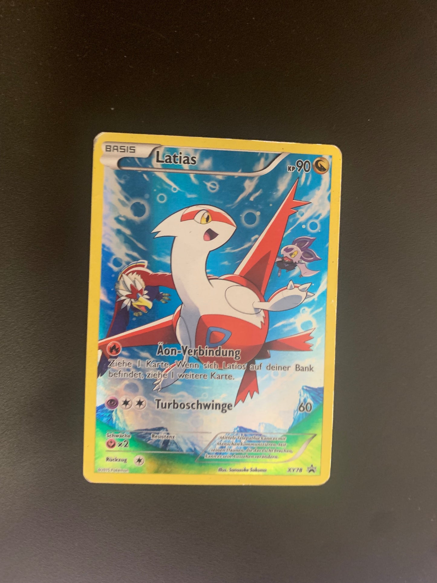 Pokemon Karte Art-Rare Promo Latias XY78 Deutsch