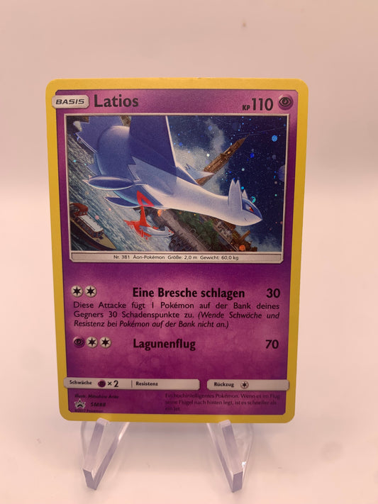 Pokemon Karte Holo Promo Latios SM88 Deutsch