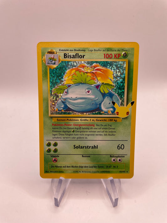 Pokemon Karte Celebration Bisaflor 15/102 Deutsch