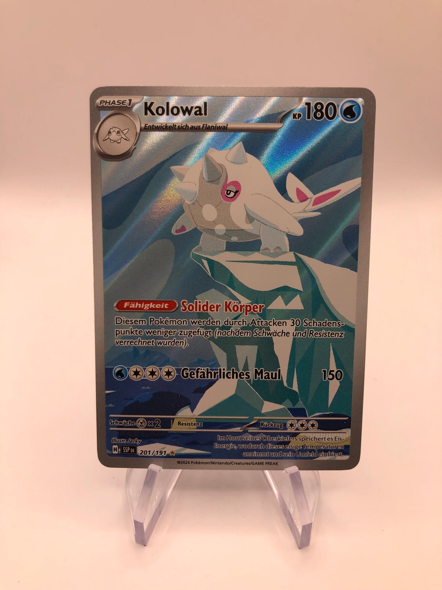 Pokemon Karte Art-Rare Kolowal 201/191 Deutsch