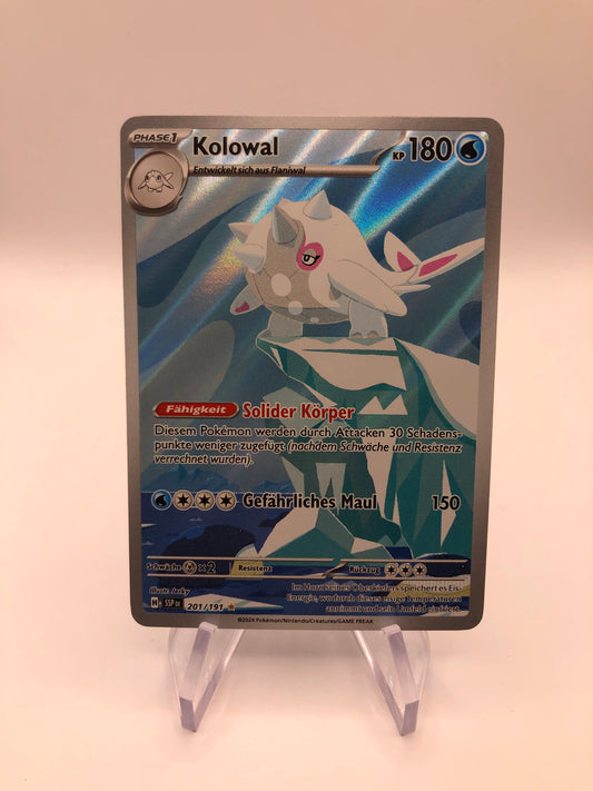 Pokemon Karte Art-Rare Kolowal 201/191 Deutsch