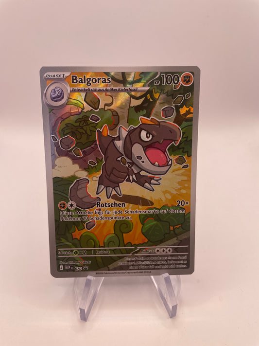 Pokemon Karte Art Rare Promo Balgoras 70 Deutsch