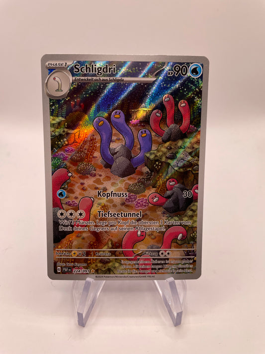 Pokemon Karte Art Rare Schlingdri 224/91 Deutsch