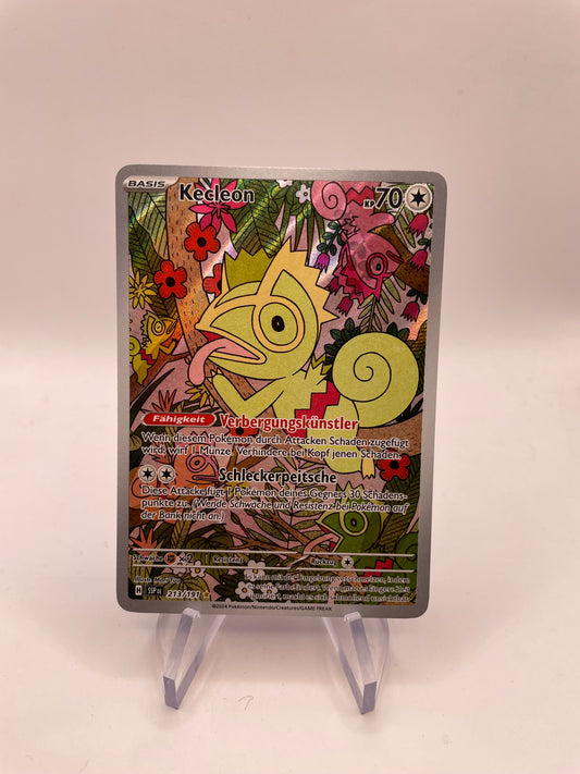 Pokémon Karte Art-Rare Kecleon 213/191 Deutsch