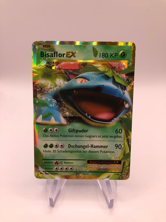 Pokemon Karte EX Bisaflor 1/108 Deutsch