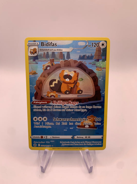 Pokemon Karte Art-Rare Bidifas GG25/GG70 Deutsch