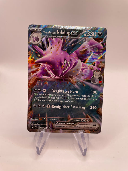 Pokemon Karte Nidoking ex 119/182 Deutsch