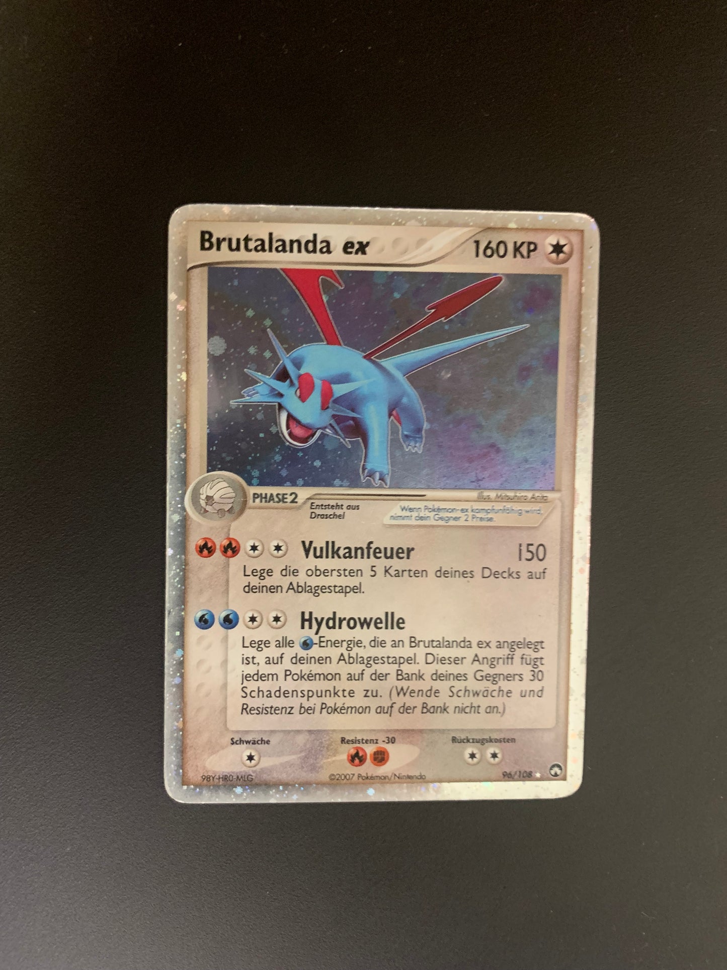 Pokemon Karte Ex Brutalanda 96/108 Deutsch