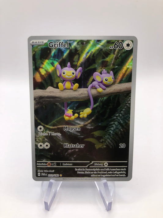Pokemon Karte Art Rare Griffel 211/182 Deutsch