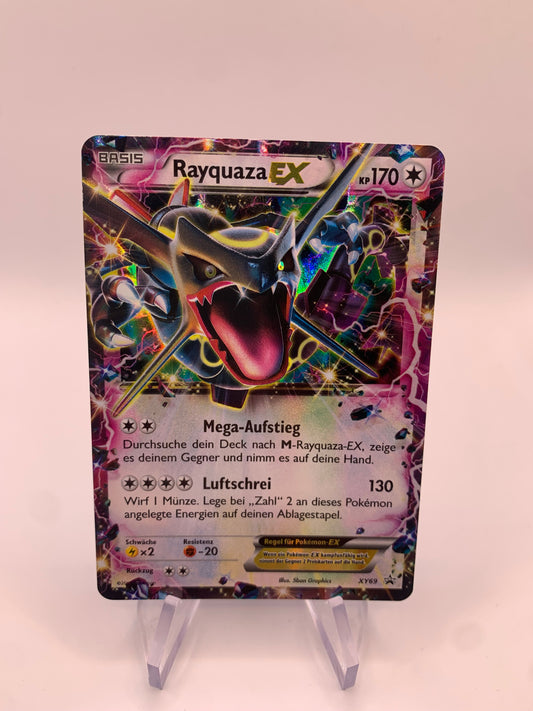 Pokemon Karte EX Promo Rayquaza XY69 Deutsch