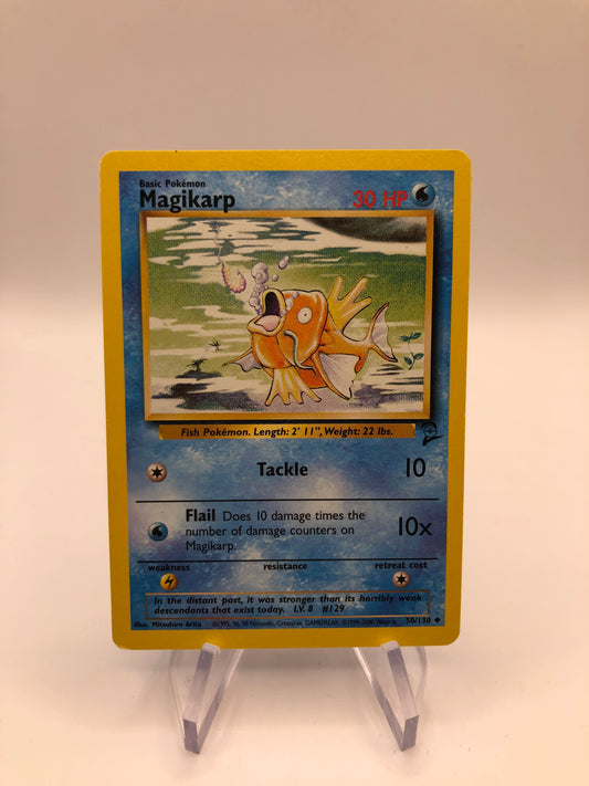 Pokemon Karte Base Set 2 Karpador 50/130 Englisch