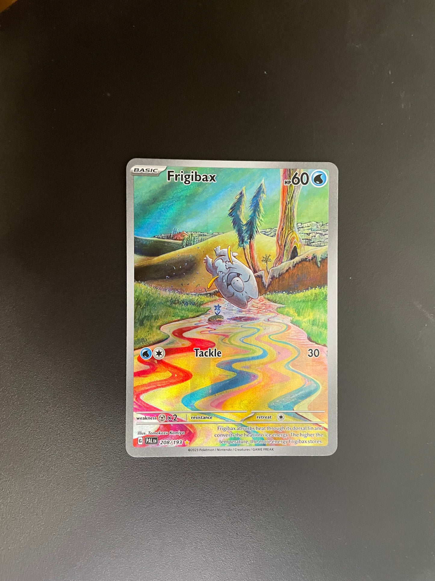 Pokemon Karte Art Rare Frospino 208/193 Deutsch
