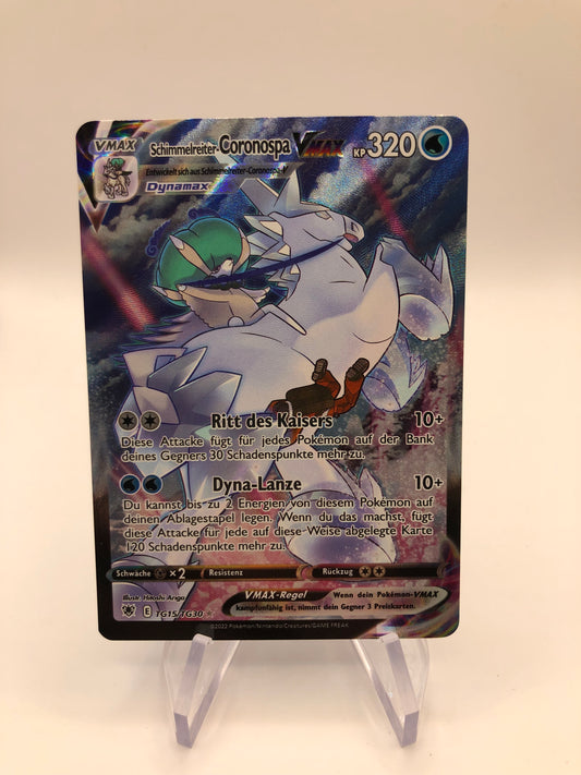Pokemon Karte Vmax Schimmelreiter Coronospa TG15/TG30 Deutsch
