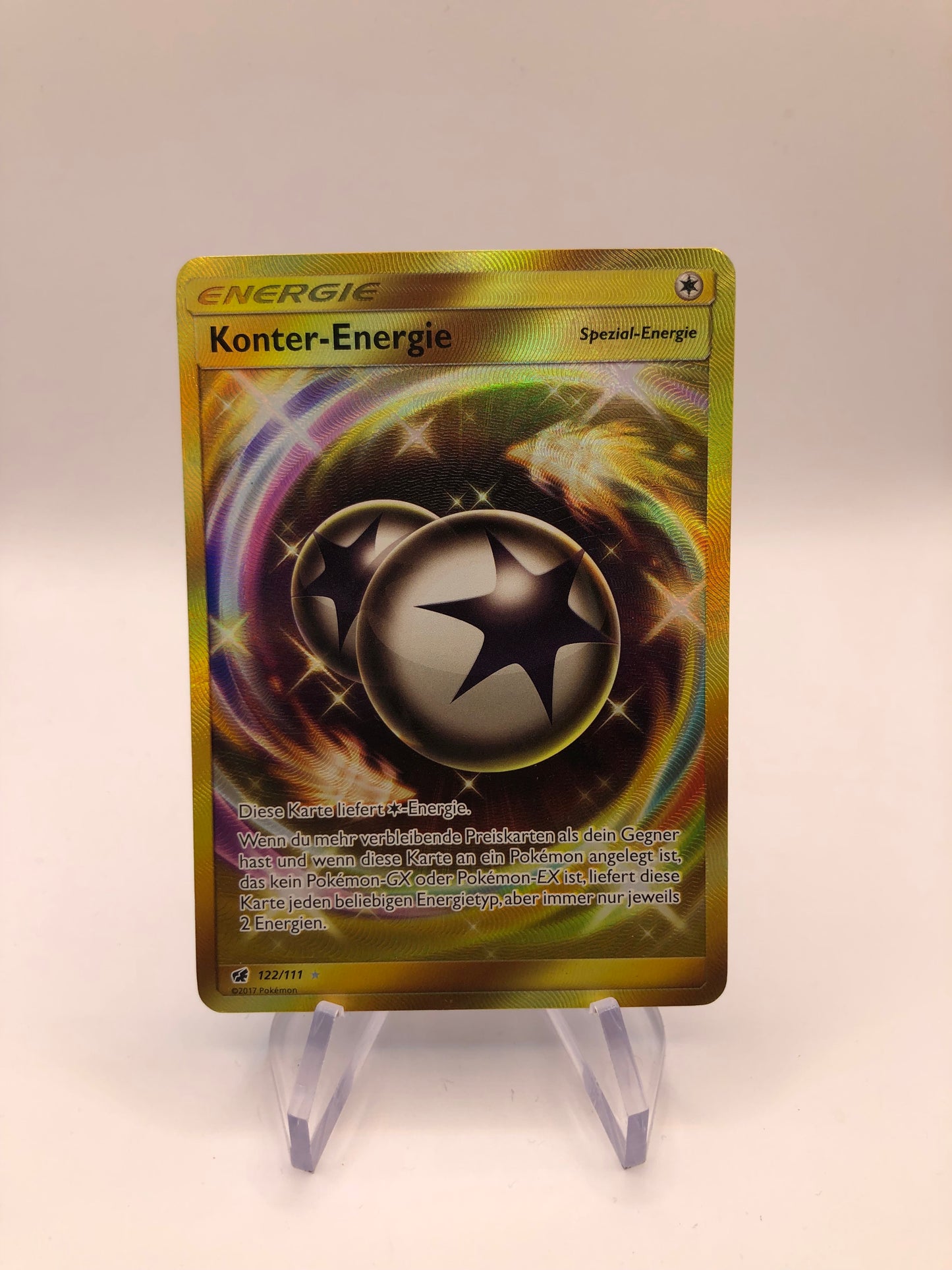 Pokemon Karte Gold Energie Konter-Energie 122/111 Deutsch