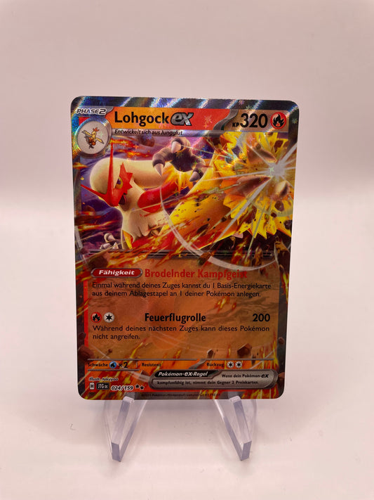 Pokemon Karte Ex Lohgock 24/159 Deutsch