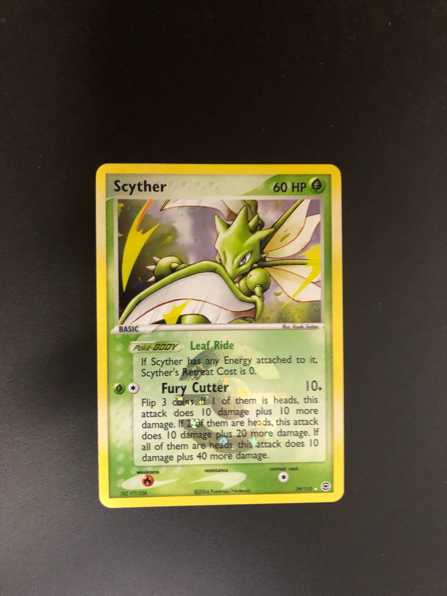 Pokemon Karte Holo Sichlor 29/112 Englisch