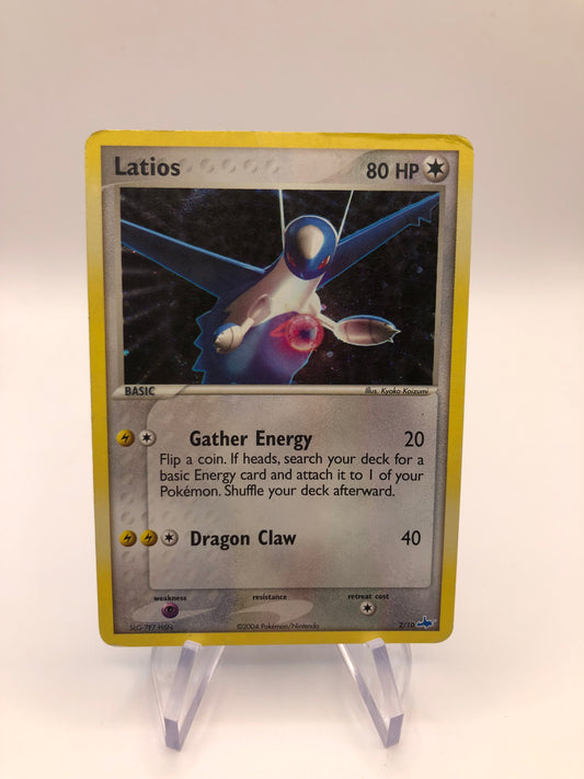 Pokemon Karte Holo Latios 2/10 Englisch