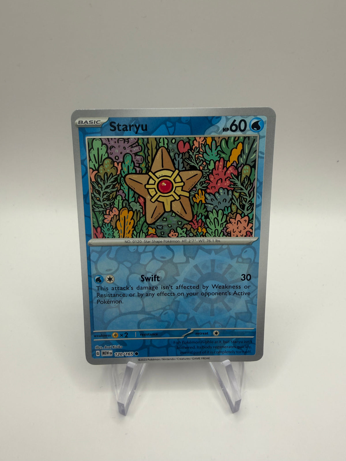 Pokemon Karte Reverse 151 Sterndu 120/165 Englisch