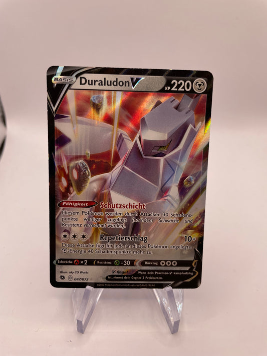 Pokémon Karte V Duraludon 47/73 Deutsch