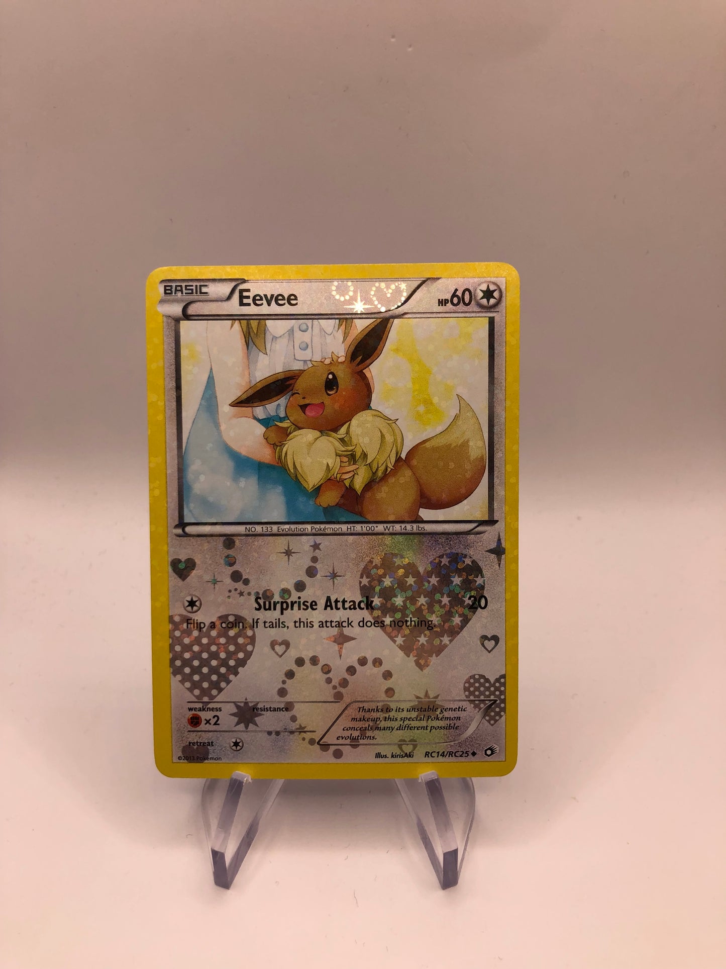 Pokemon Karte Rc Evoli Rc14/Rc25 Englisch
