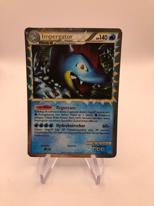 Pokemon Karte Promo Prime Impergator HGSS07 Deutsch