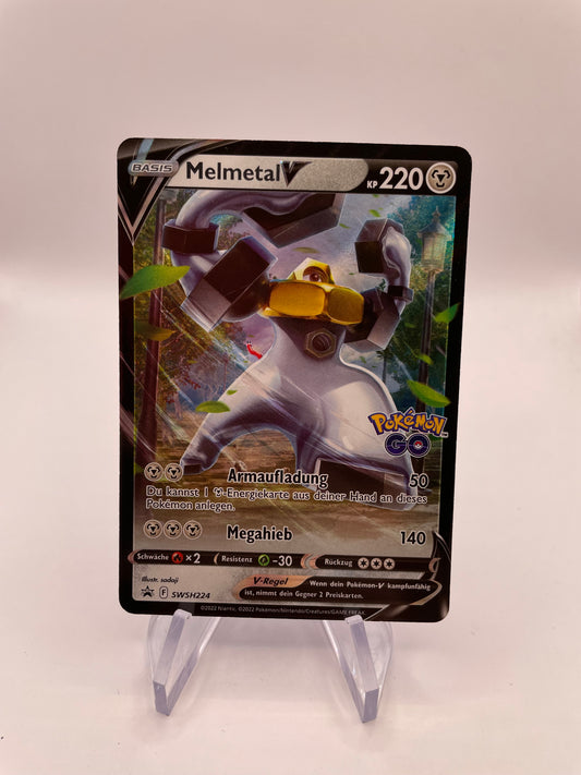 Pokémon Karte V Melmetal SWSH224 Deutsch