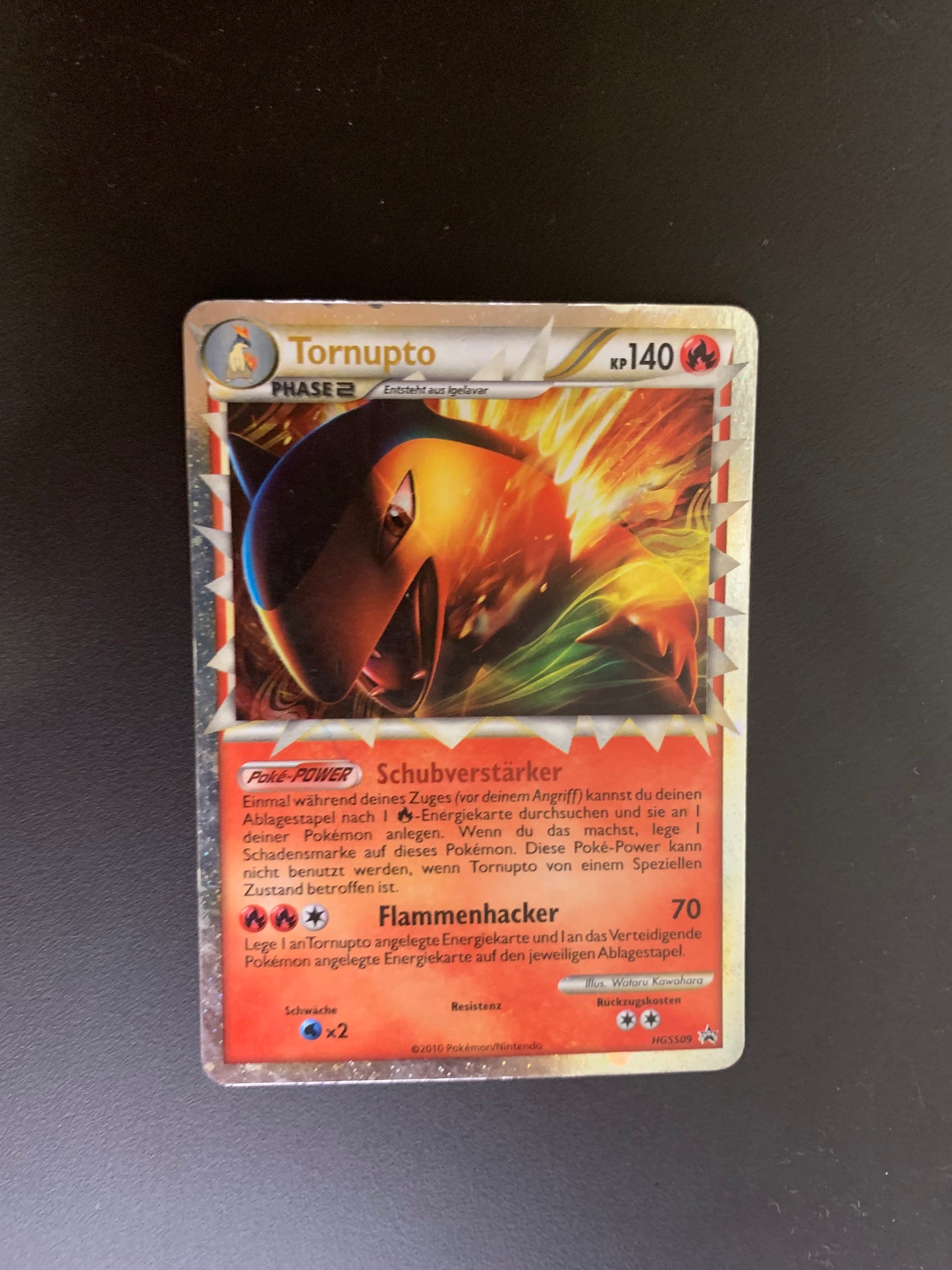 Pokemon Karte Prime Promo Tornupto HGSS09 Deutsch