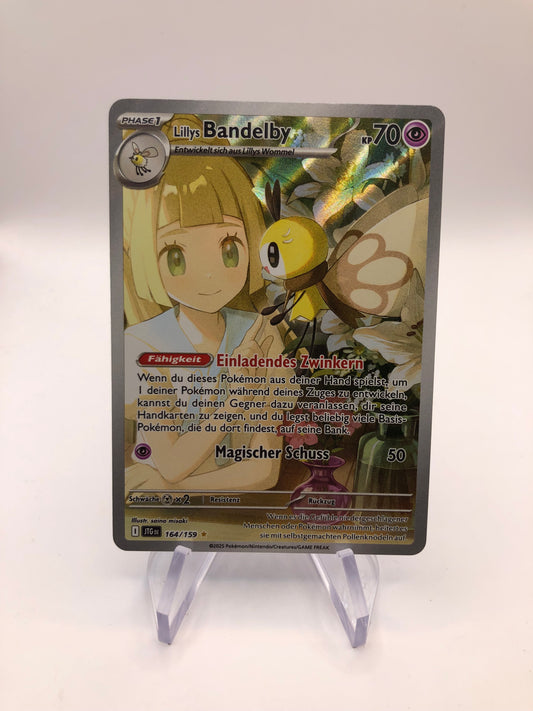 Pokemon Karte Promo Art-Rare Bandelby 164/159 Deutsch