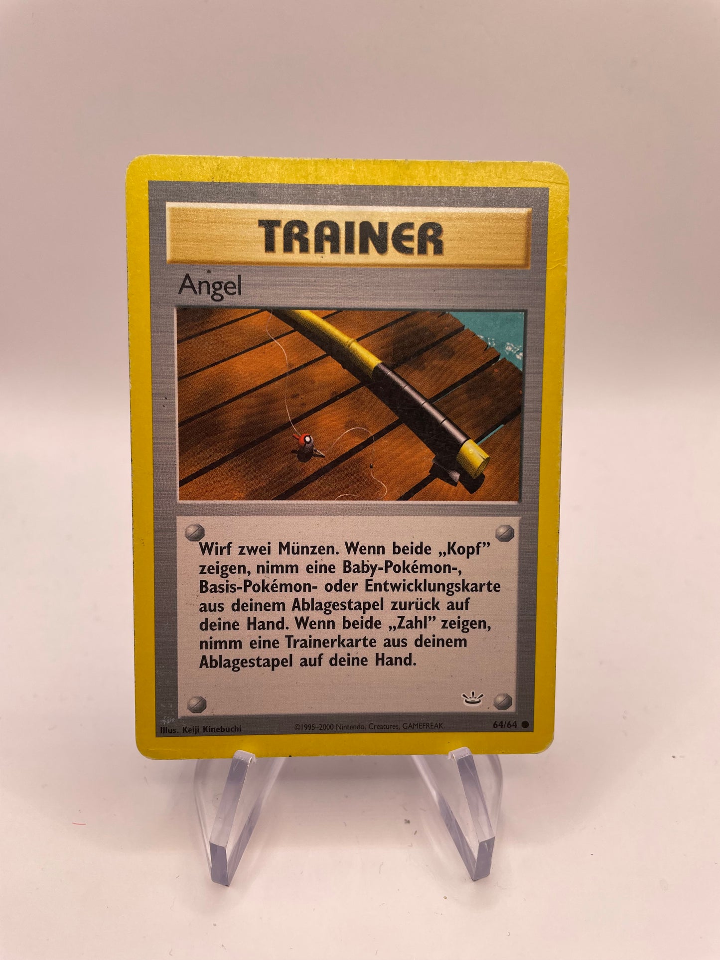 Pokemon Karte Neo Revolution Trainer Angel 64/64 Deutsch