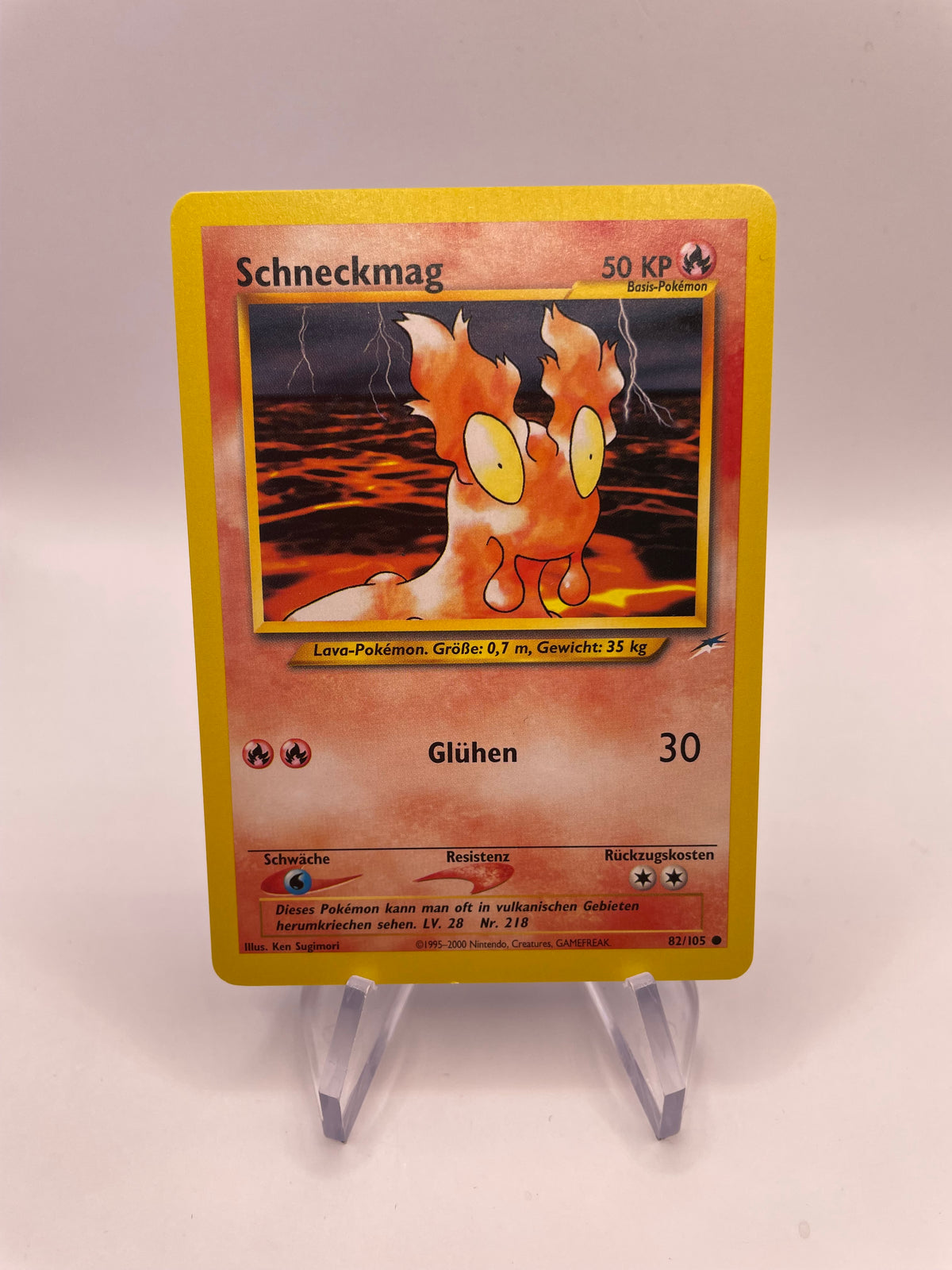Pokemon Karte Schneckmag Neo Destiny 82/105 Deutsch