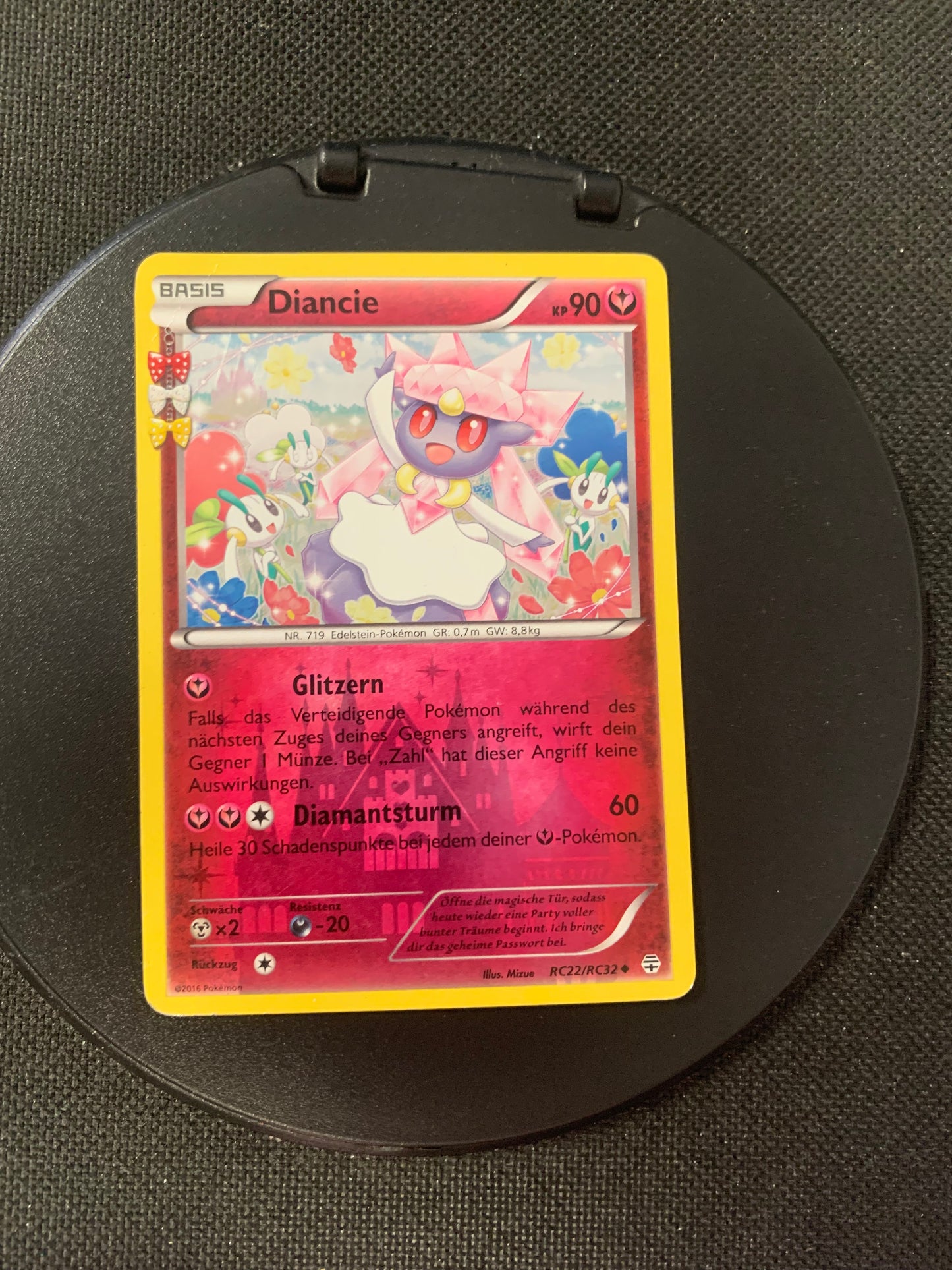 Pokemon Karte Holo Diancie Rc22/Rc32 Deutsch