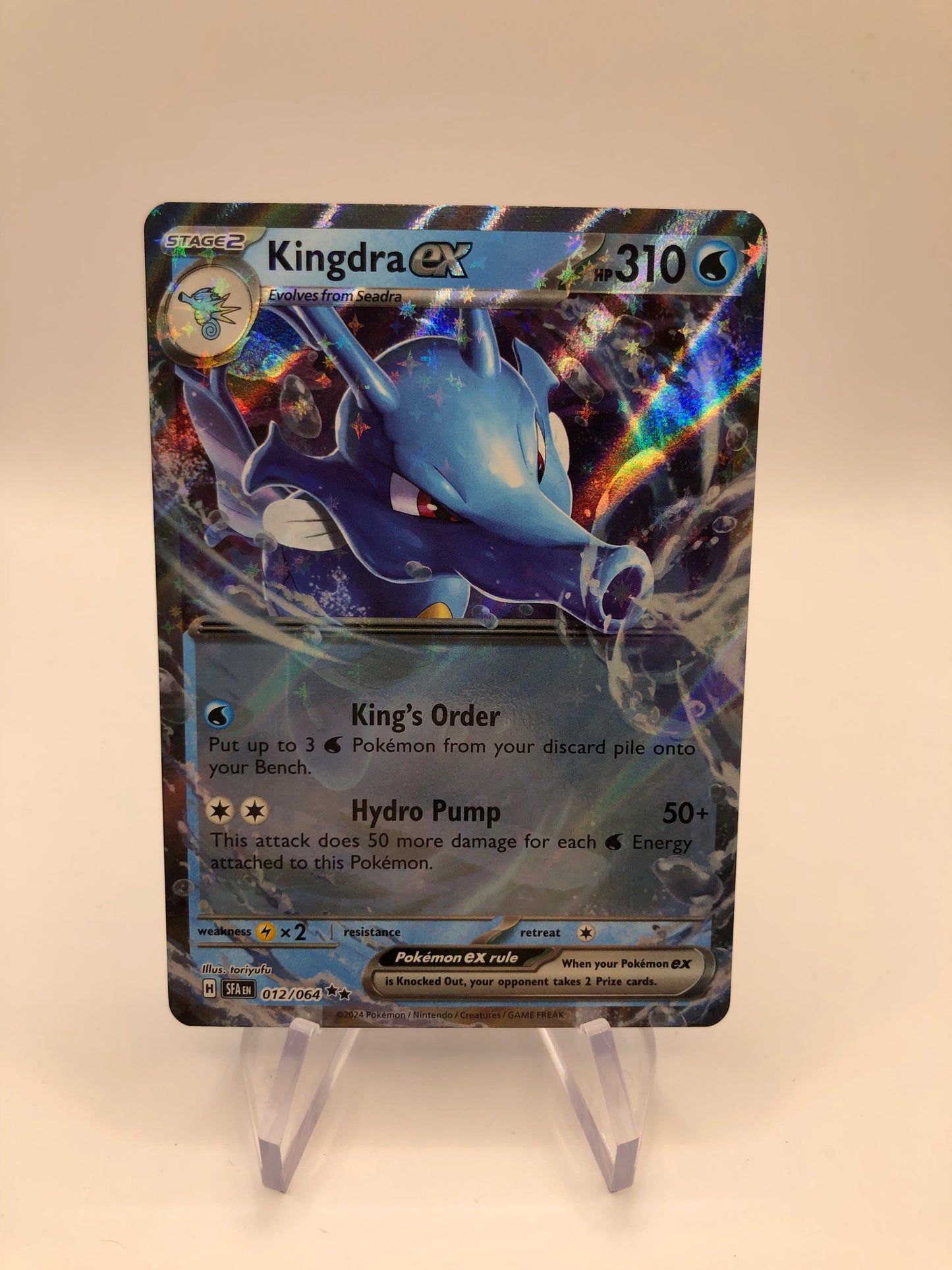 Pokemon Karte Ex Kingdra 12/64 Englisch