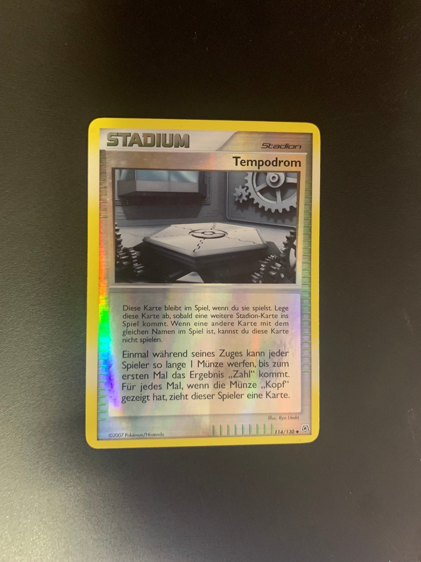 Pokemon Karte Stadium Tempodrom 114/130 Deutsch