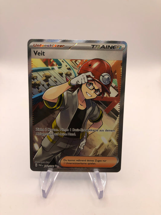 Pokemon Karte Trainer Veit 242/182  Deutsch
