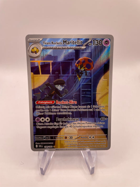 Pokémon Karte Art Rare Maritellit 198/182 Deutsch